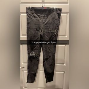 Spanx black jeggings